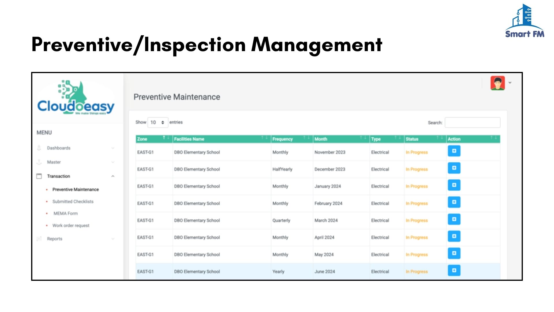 screenshot of Smart FM